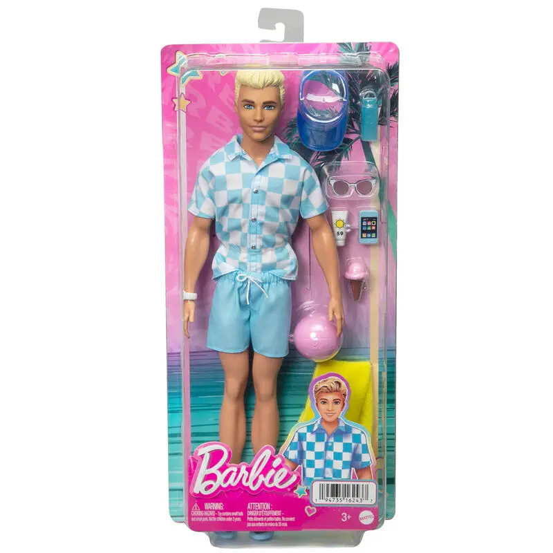 Ken-Puppe am Strand Mattel