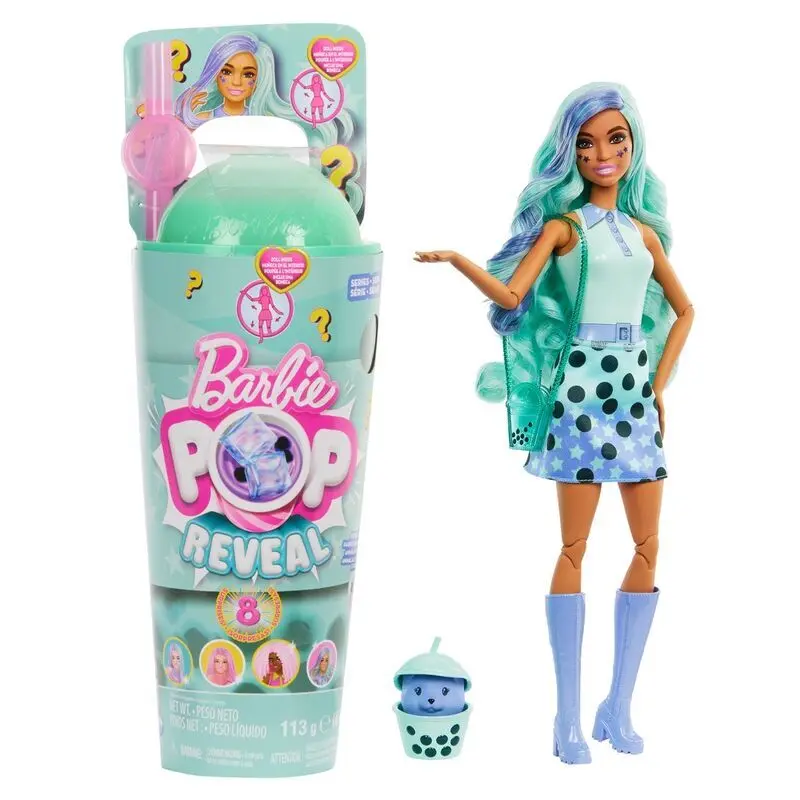 0194735191246 - Babypuppe mit Zubehör Pop Reveal Scented Doll Bubble Tea Series