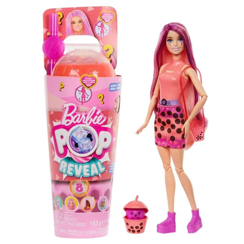 0194735191277 - Barbie Pop! Reveal Bubble Tea Series - Mango Mochi Spielfigur