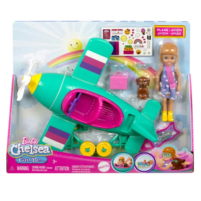 0194735192120 - Barbie Family & Friends New Chelsea Can Be Plane Puppe