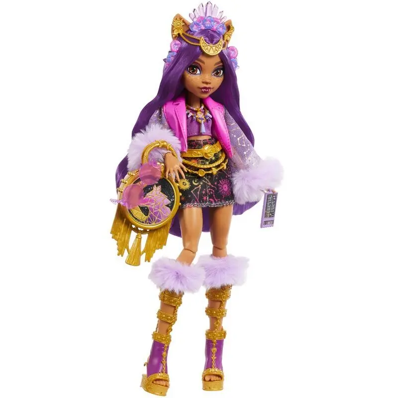0194735230686 - HXH80 - Monster High - Monster Fest - Clawdeen Wolf Puppe inkl Zubehör