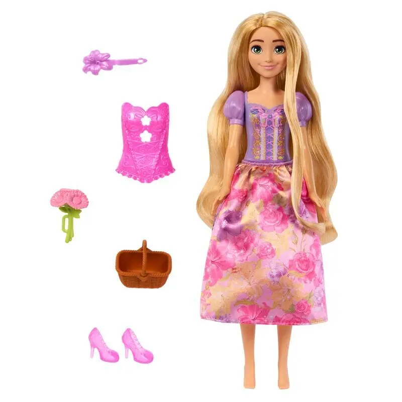 Puppe Mattel Disney Spin Reveal Rapunzel