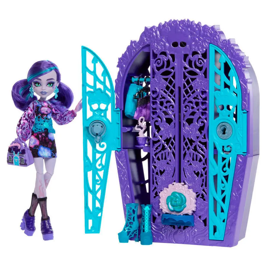 0194735255436 - Monster High Verborgene Schätze Monster Mysteries Twyla Puppe