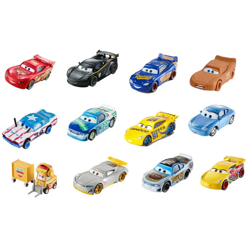 0887961403473 - Auto-Metall-Spiele Disney Pixar Cars (x12)