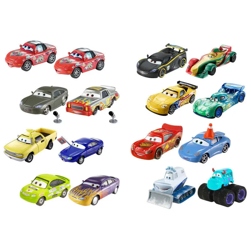 Auto-Metall-Spiele Mattel Disney Pixar Cars (x16)