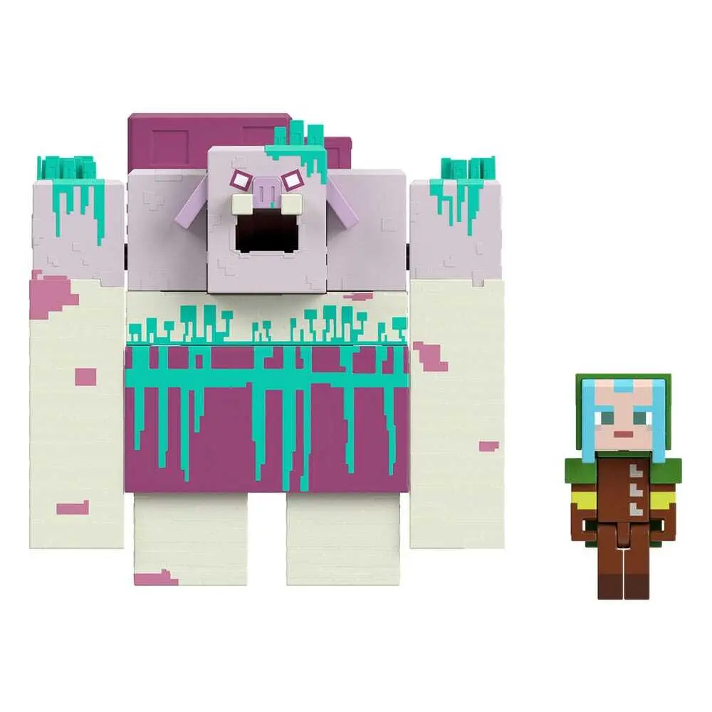 0194735136728 - Minecraft - Legends The Devourer & Ranger Action Figures 8cm