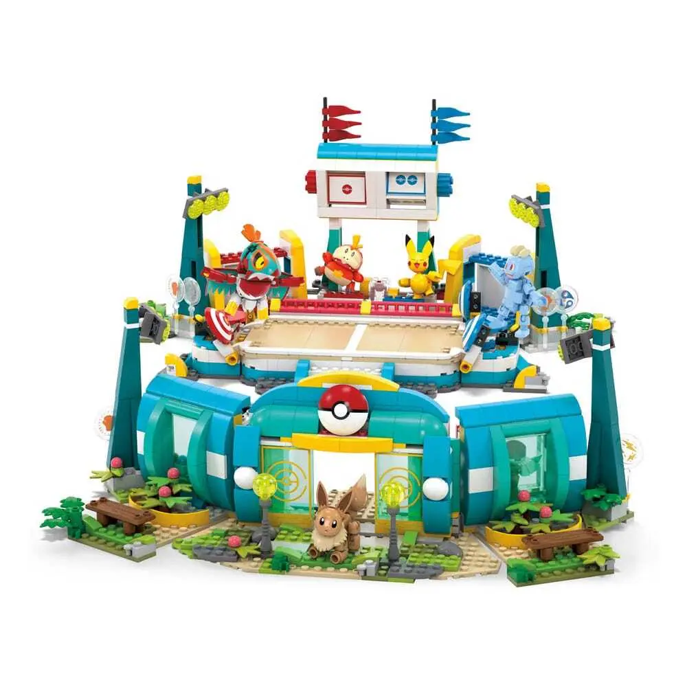 0194735219414 - MegaBloks Konstruktionsspielzeug MEGA Pokémon Trainingsstadion