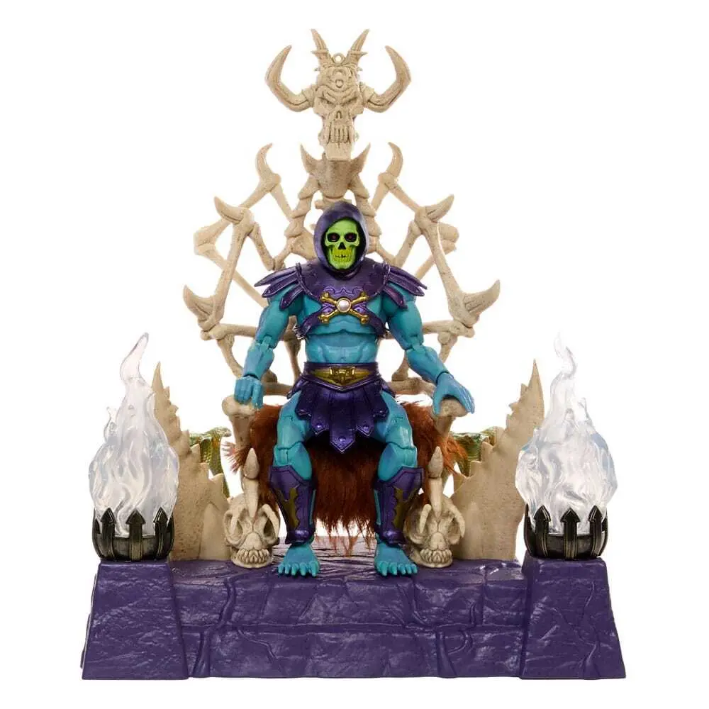0194735241071 - Figurine Masters of the Universe New Eternia Masterverse Skeletor & Throne