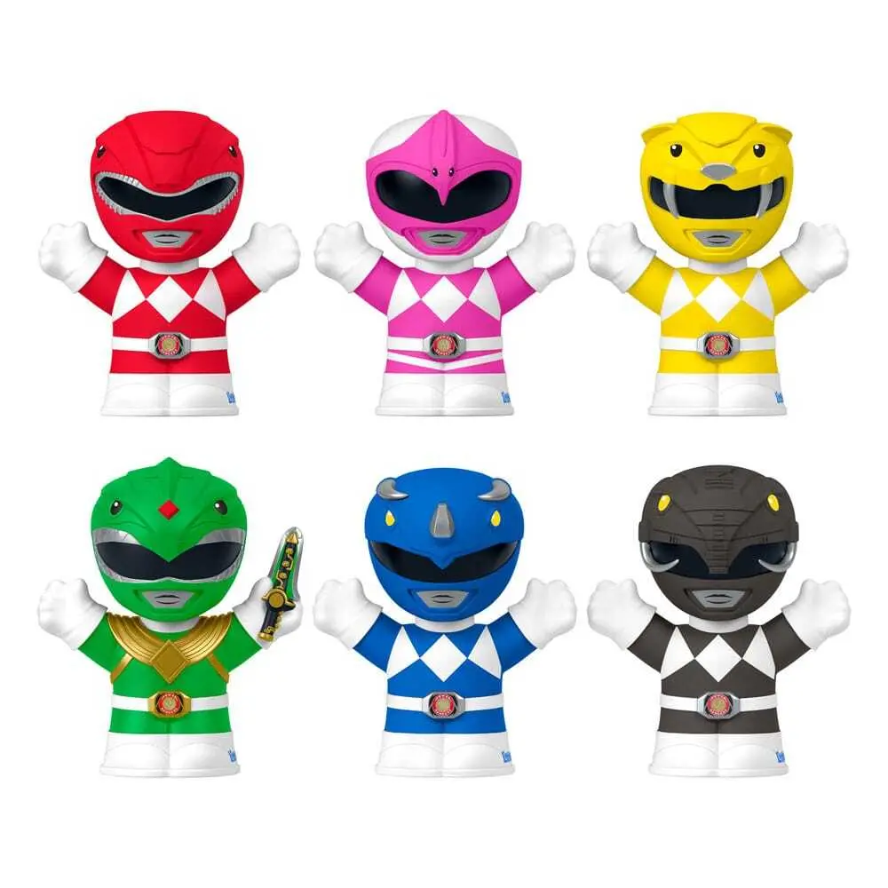 0194735283361 - Figurine Mighty Morphin Power Rangers Fisher-Price Little People Collector (x6)