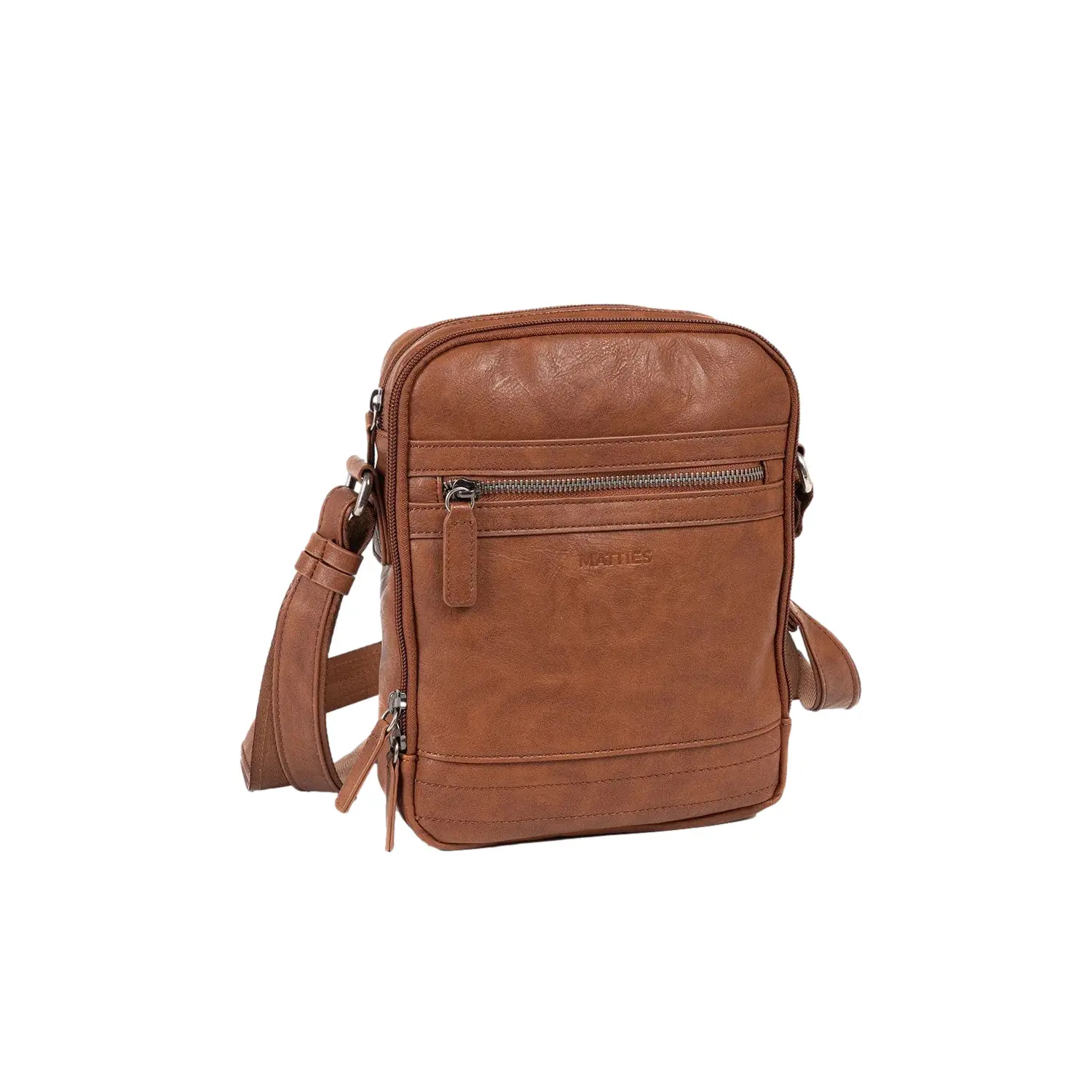 Matties Bags Men's Marron Shoulder Bag Young Collection