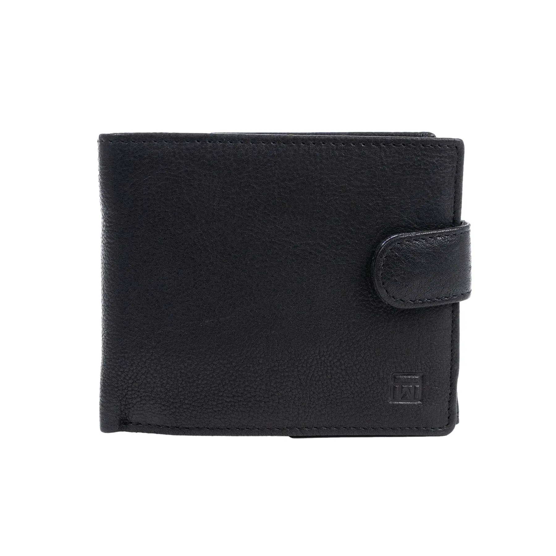 Matties Bags Men's Noir Leather Collection Wallet