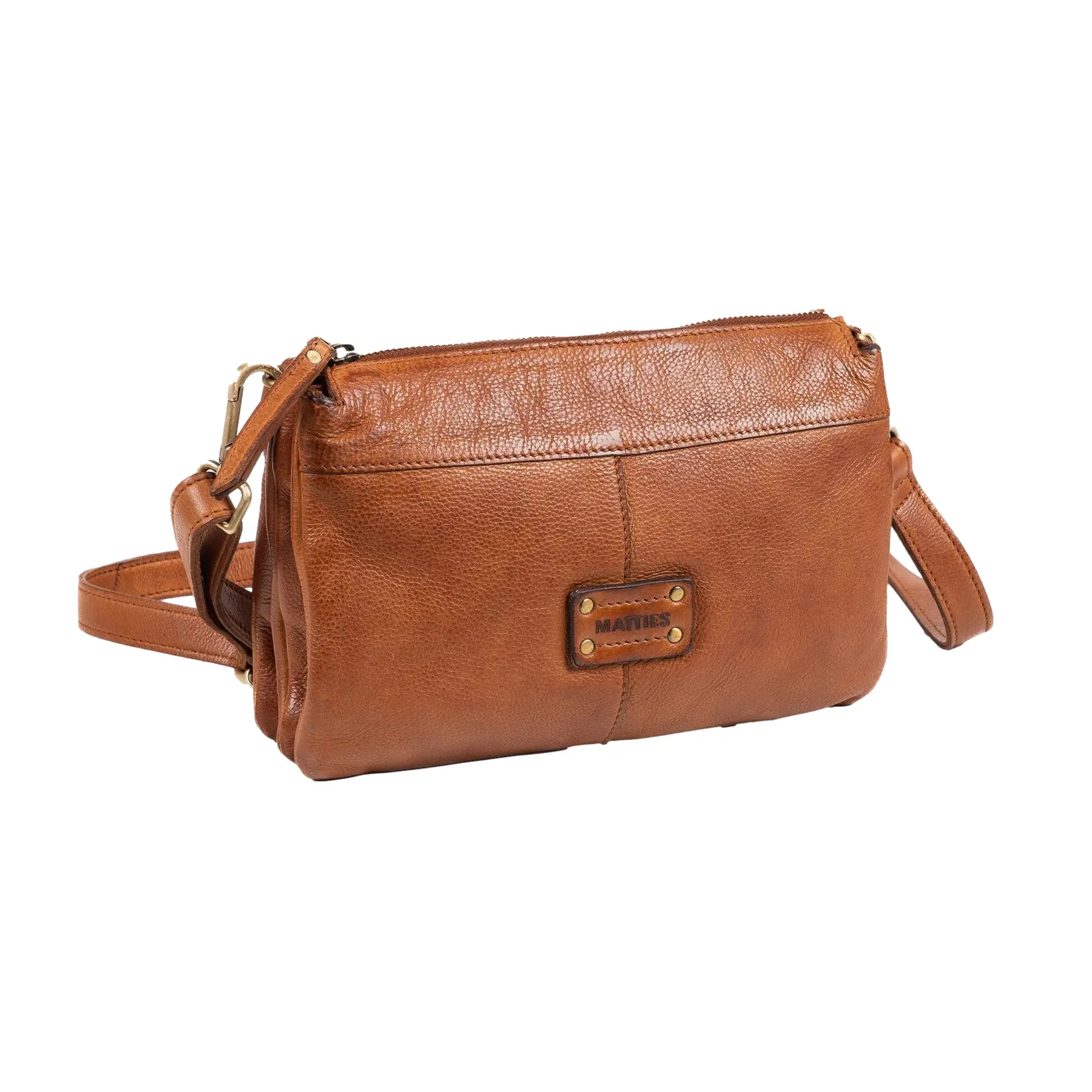 Handtasche aus gewaschenem Leder für Damen Matties Bags