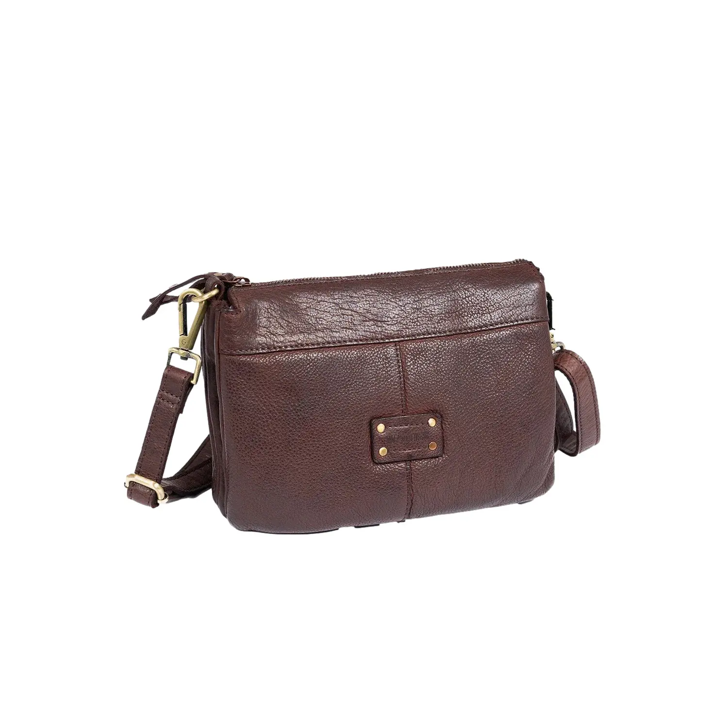 Borsa in pelle lavata donna