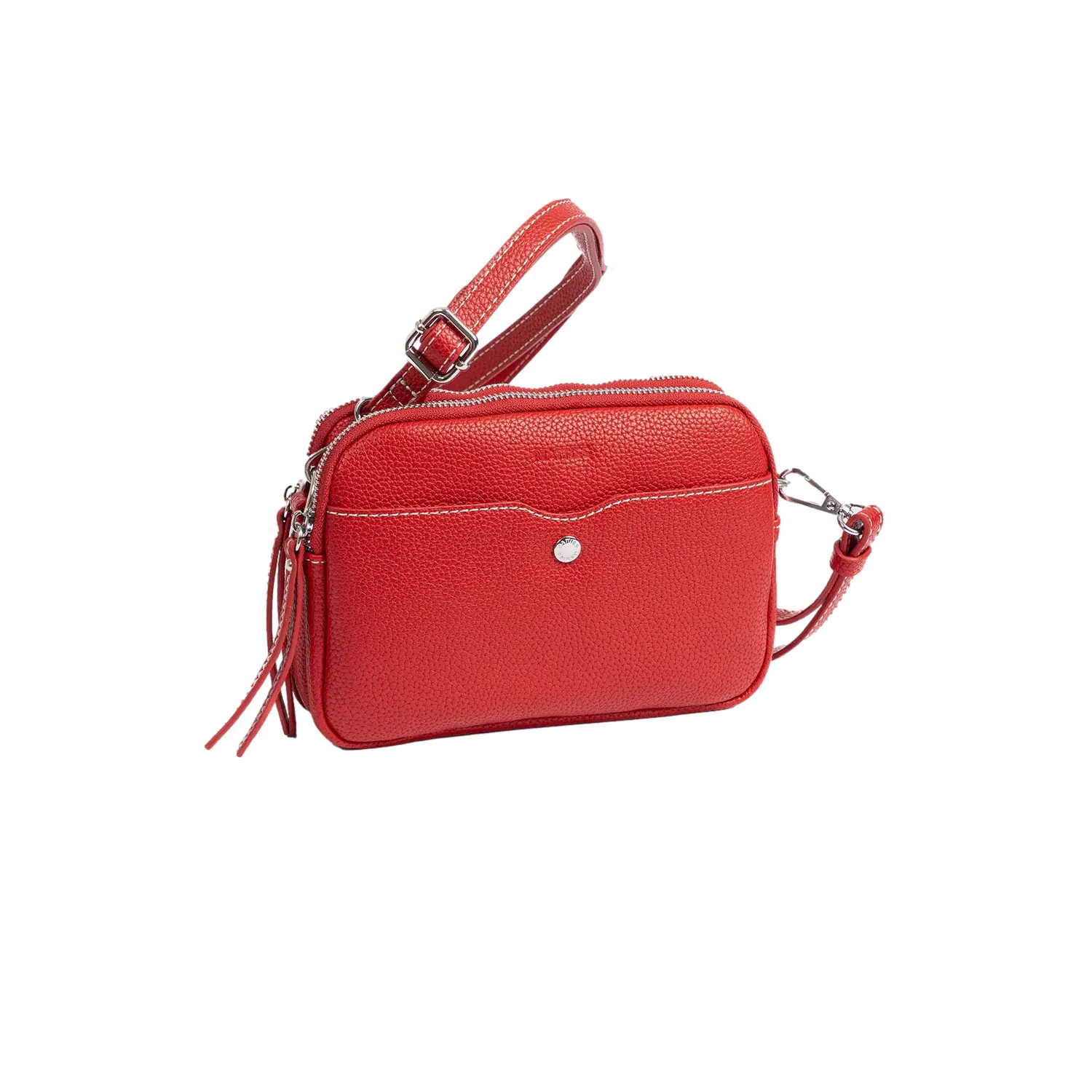 Matties Bags Women's Rouge ’S Double Zip Shoulder Bag