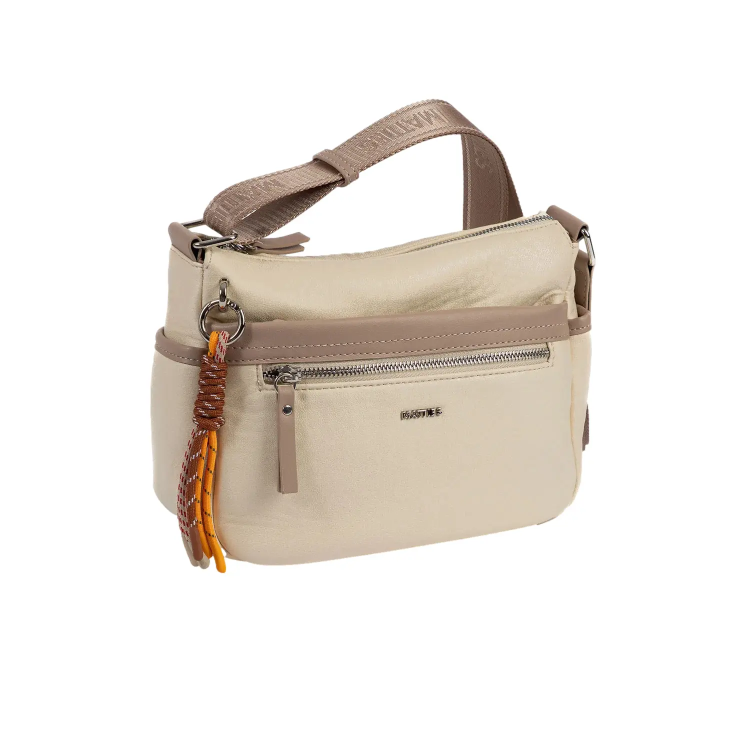 Matties Bags Women's Beige Shoulder Bag Tama