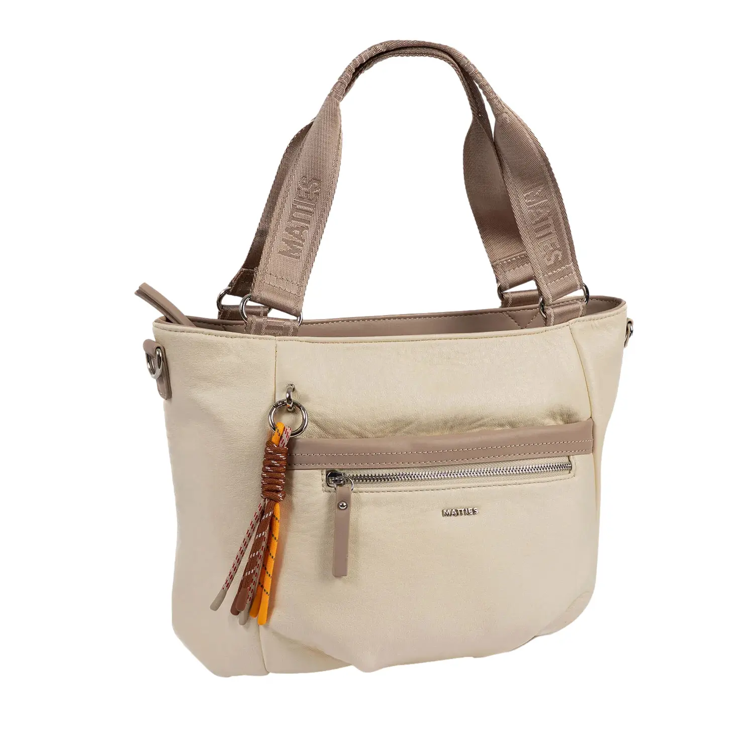 Matties Bags Women's Beige Handbag Tama