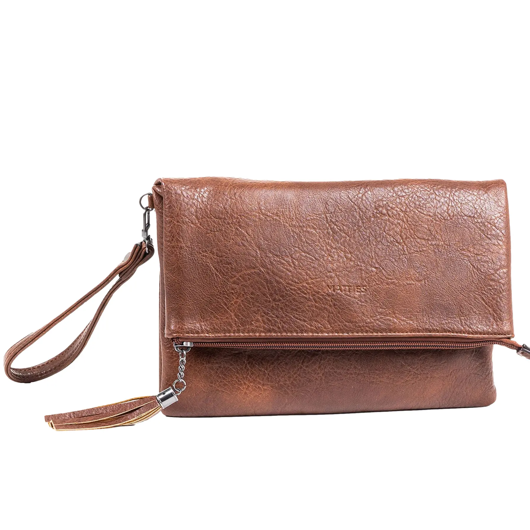 Matties Bags Women's Marron Foldable Handbag For