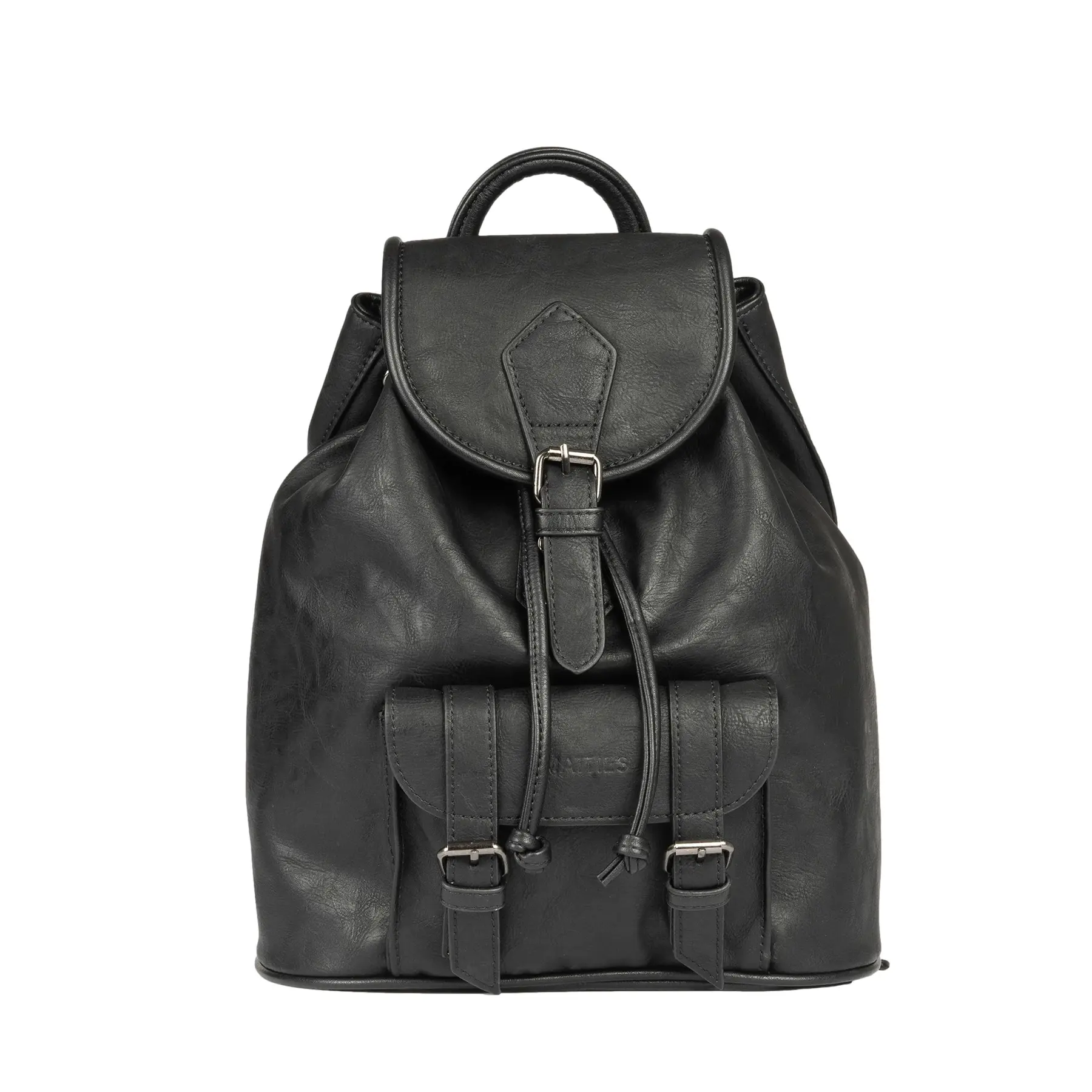 Matties Bags Unisex Noir Terracotta Backpack