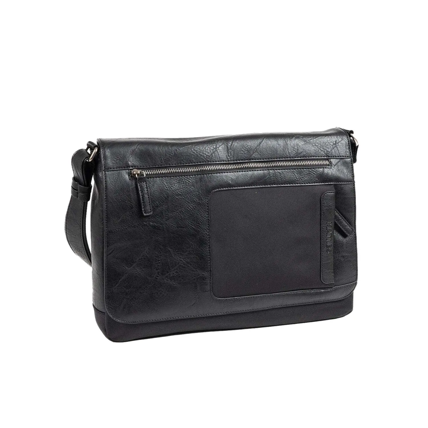 Matties Bags Men's Noir Nylon Wallet