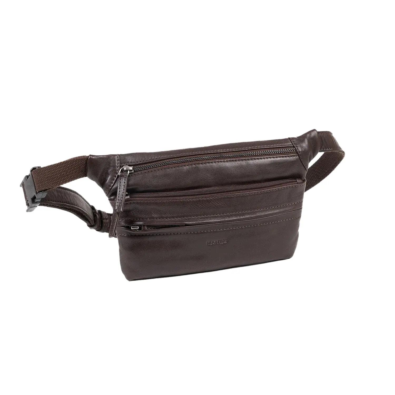 Sacoche banane aus Leder Matties Bags