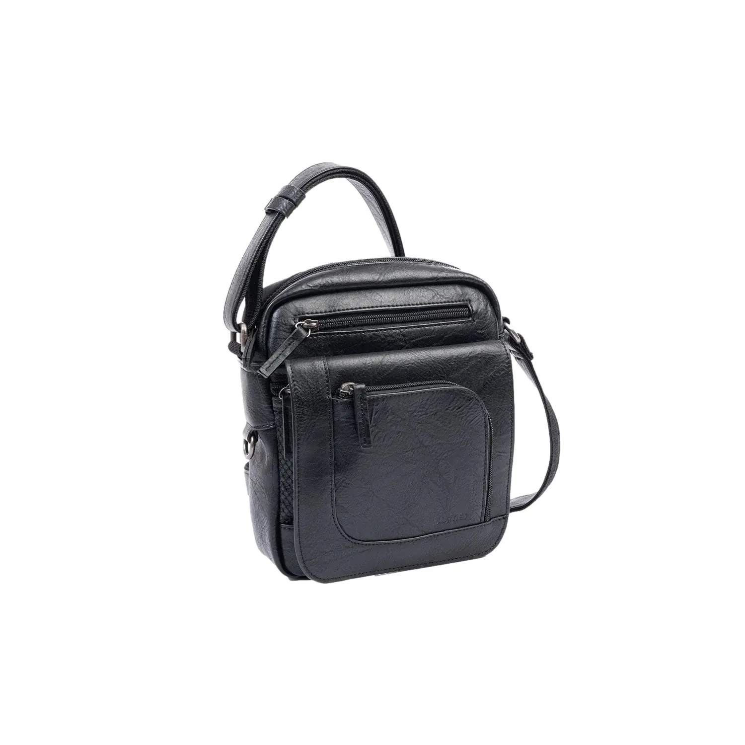 Matties Bags Unisex Noir Shoulder Bag Expert