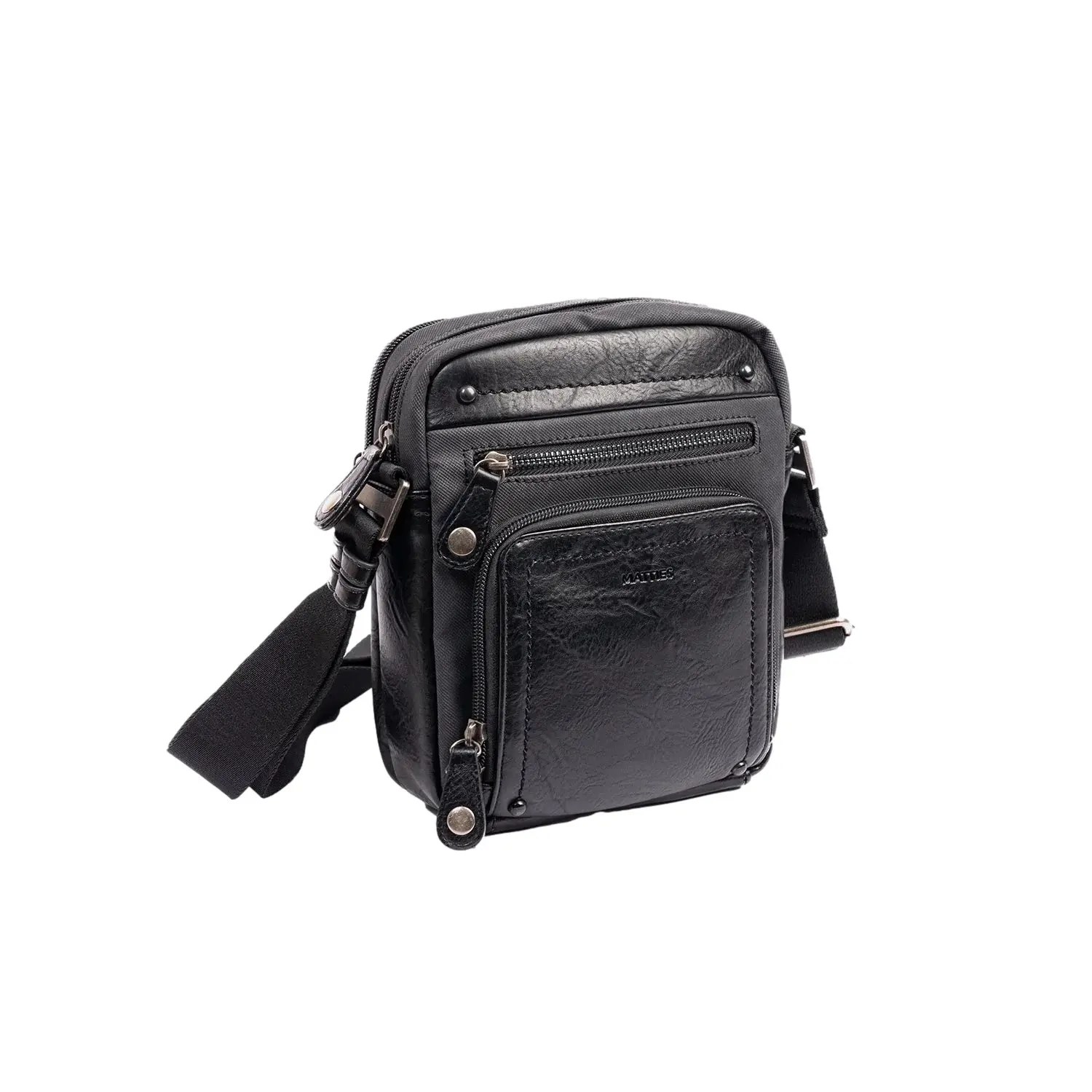 Matties Bags Unisex Noir Shoulder Bag Essence