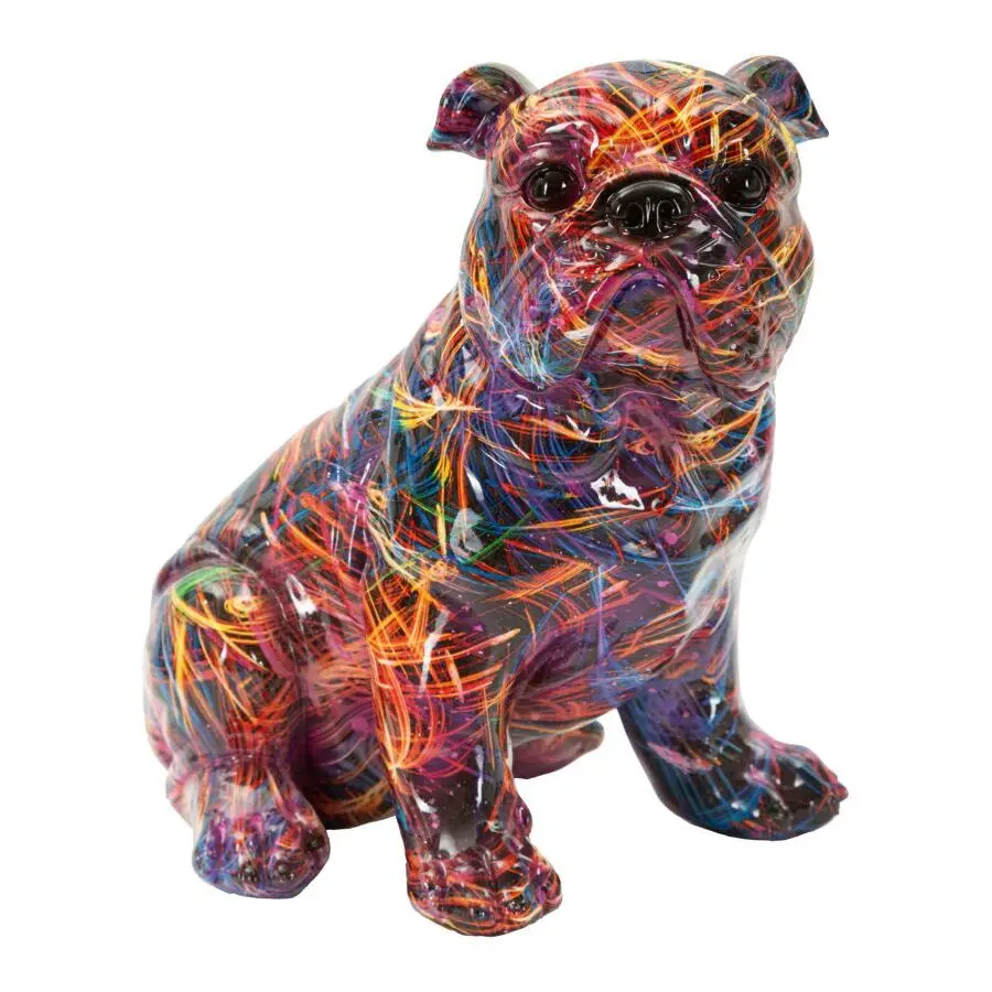 Objet décoratif Mauro Ferretti Bull Dog Psyco
