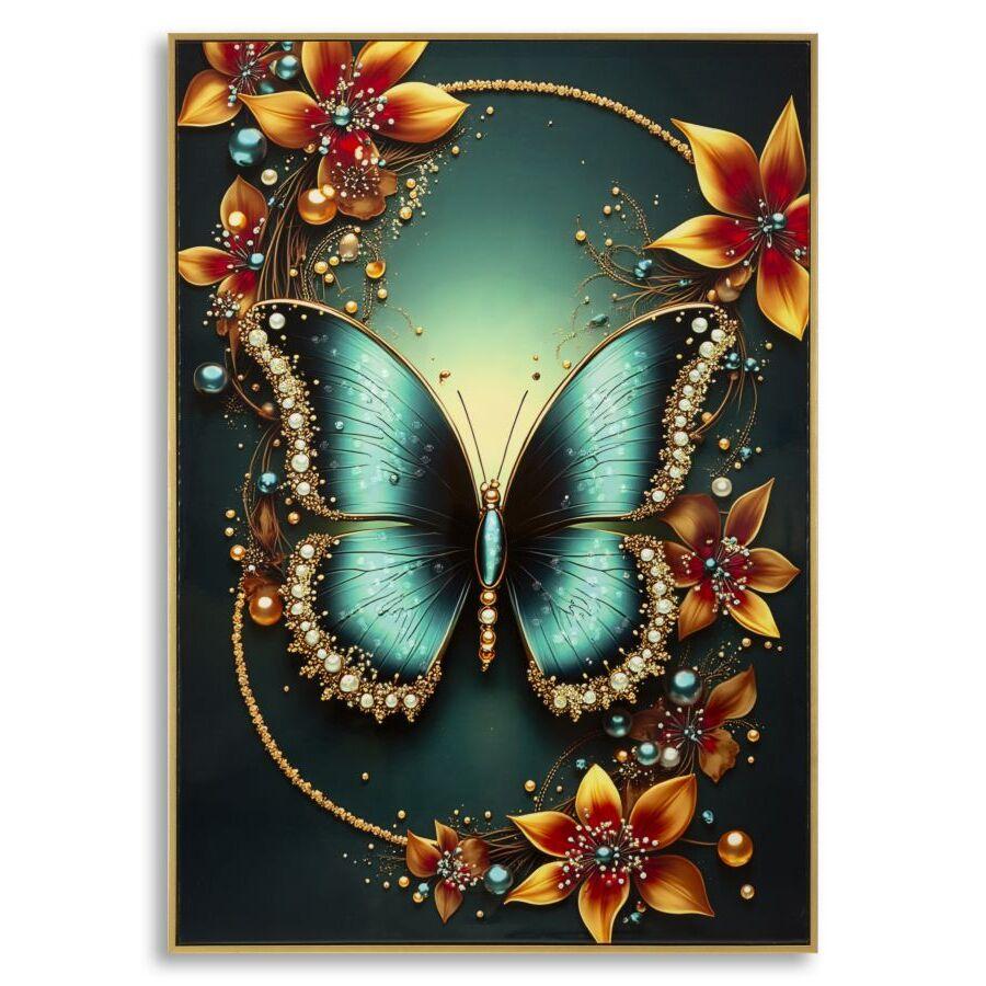 8024609384059 - Wanddekorationsbild Butterfly A