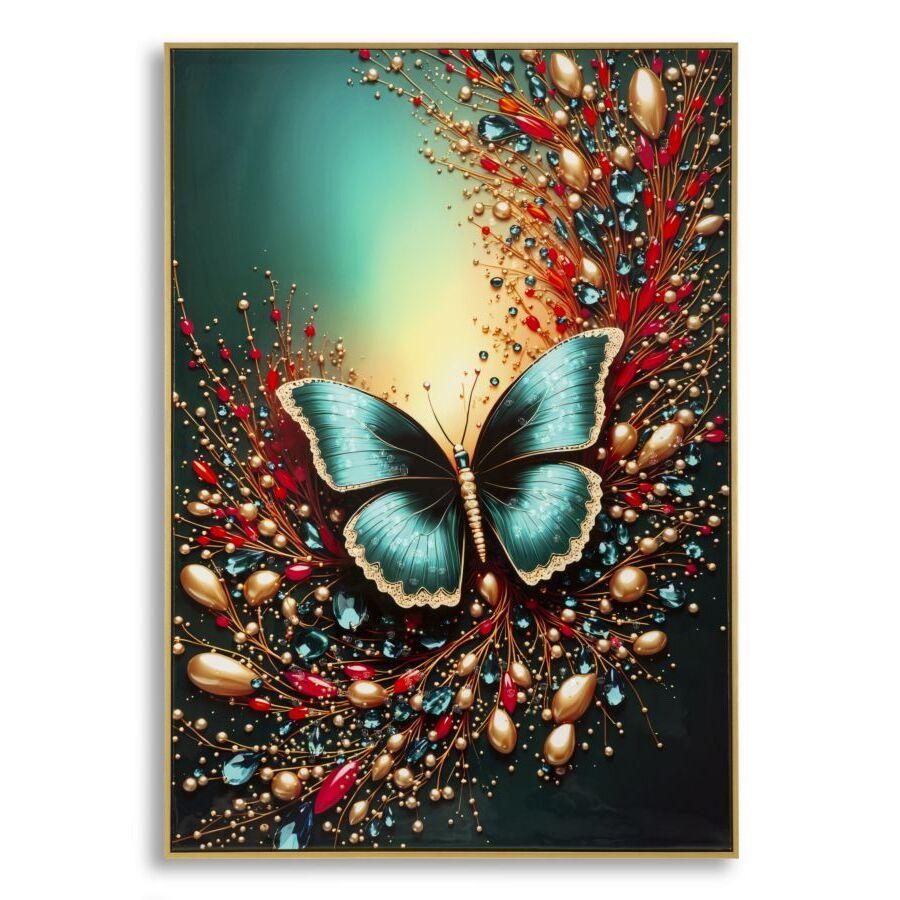 8024609384066 - Wanddekorationsbild Butterfly B