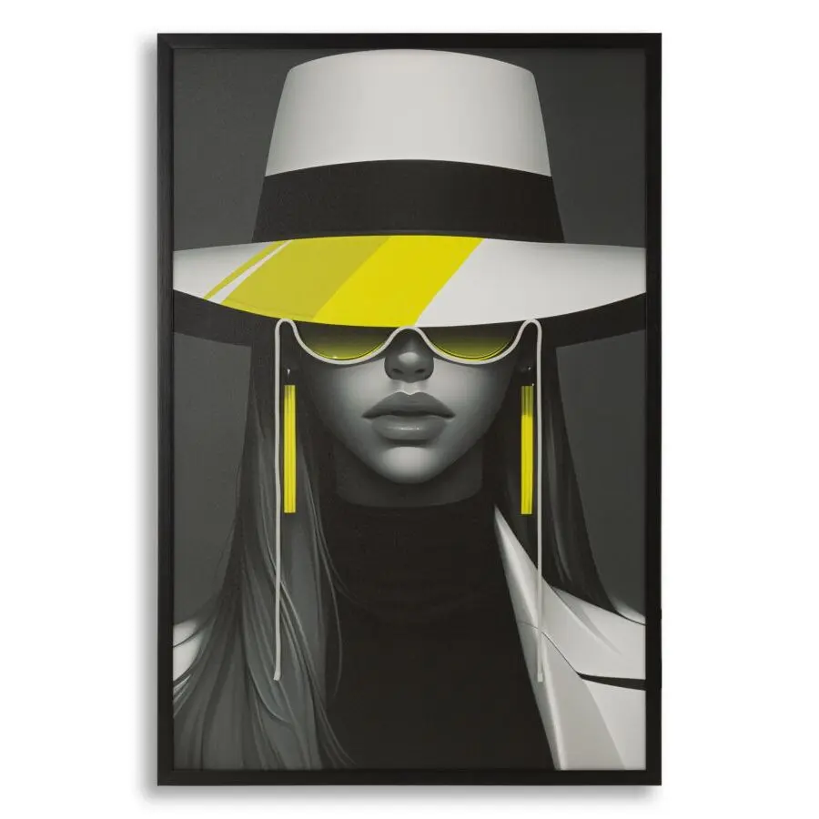 Wanddekorationsbild mit LED Mauro Ferretti Margot