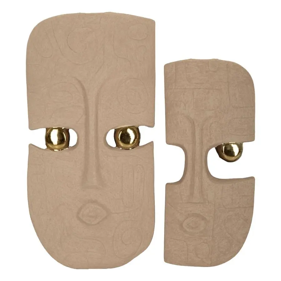 Mauro Ferretti Marron Wall Decoration Dakar (X2)