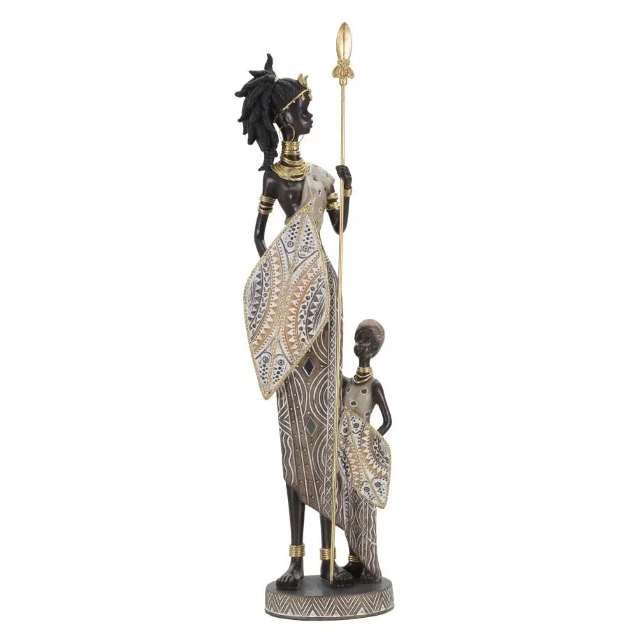 8024609370533 - Statuette Masai Tribal C Figlio