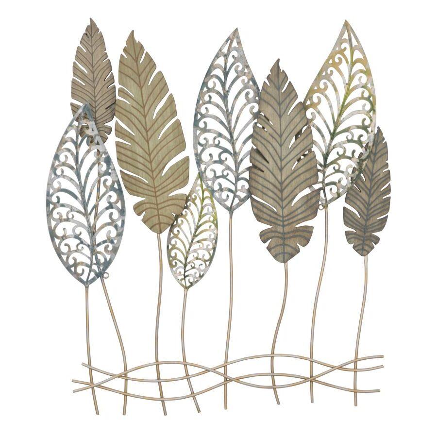 8024609323270 - Wanddekoration E Legno Foglie C