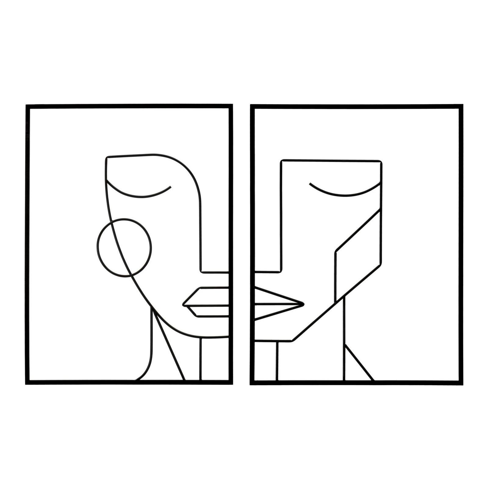 8024609358883 - Wanddekoration Tribal Simply Coppia (x2)