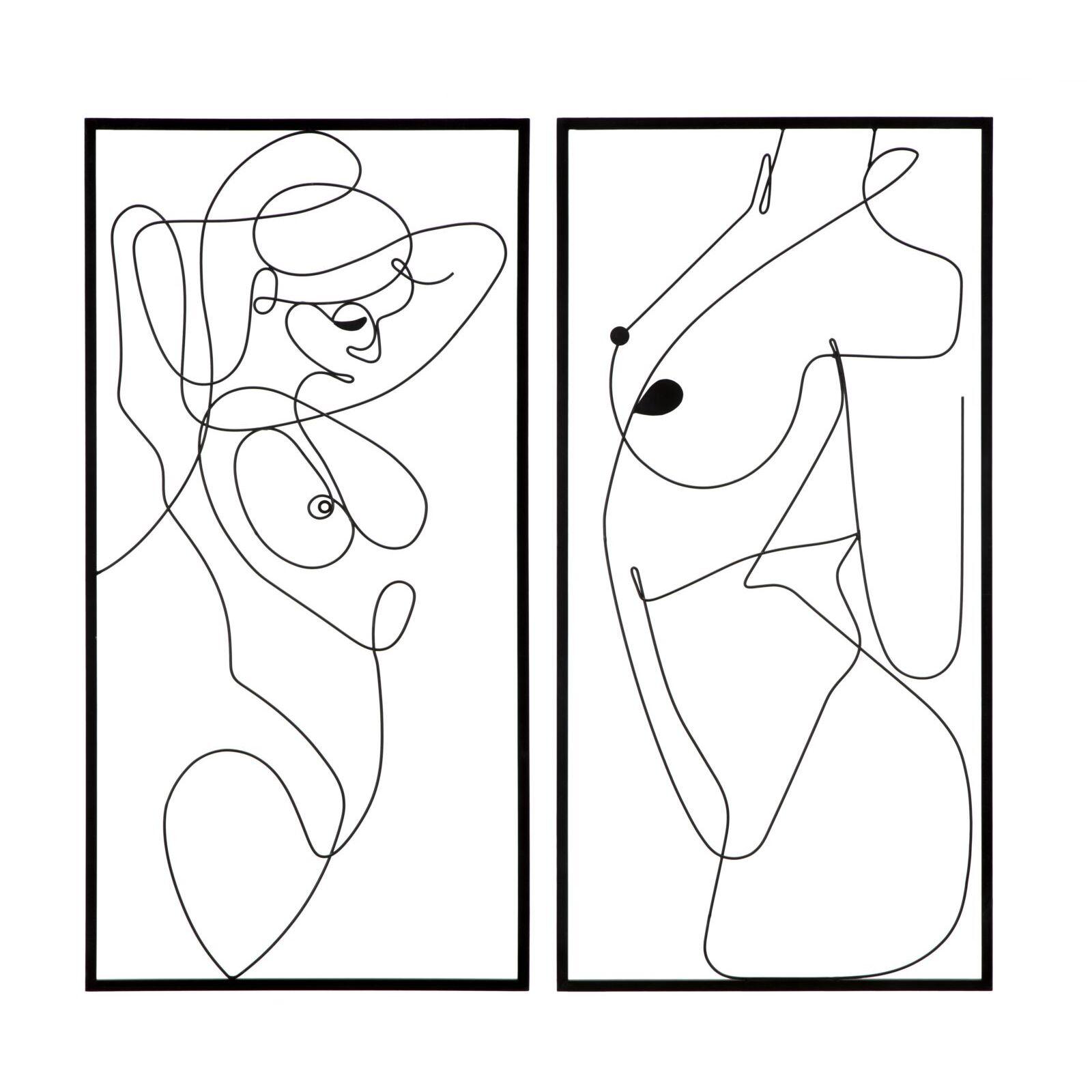 8024609358913 - Wanddekoration Body Simply Coppia (x2)