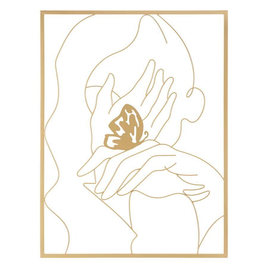 8024609364013 - Wanddekoration Hands On Face