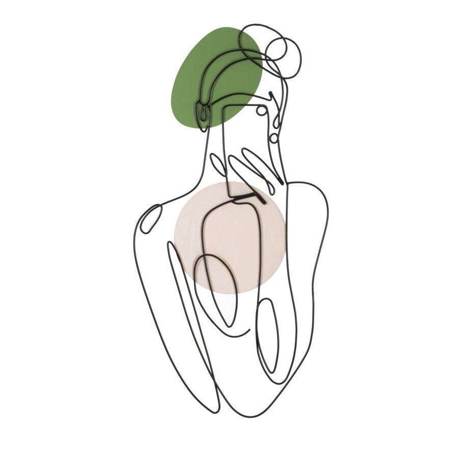 8024609372117 - Wanddekoration Lady Color