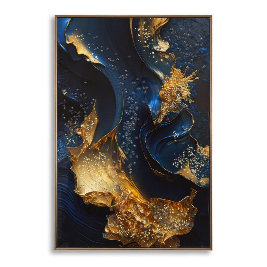 8024609380525 - Wanddekoration Druck auf Stern mit Andromeda-Rahmen Laccata