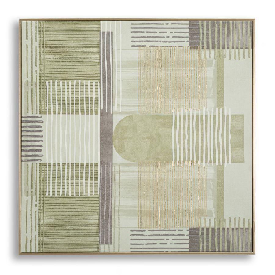 8024609381317 - Wanddeko - Druck auf Stern gemalt Lignes A