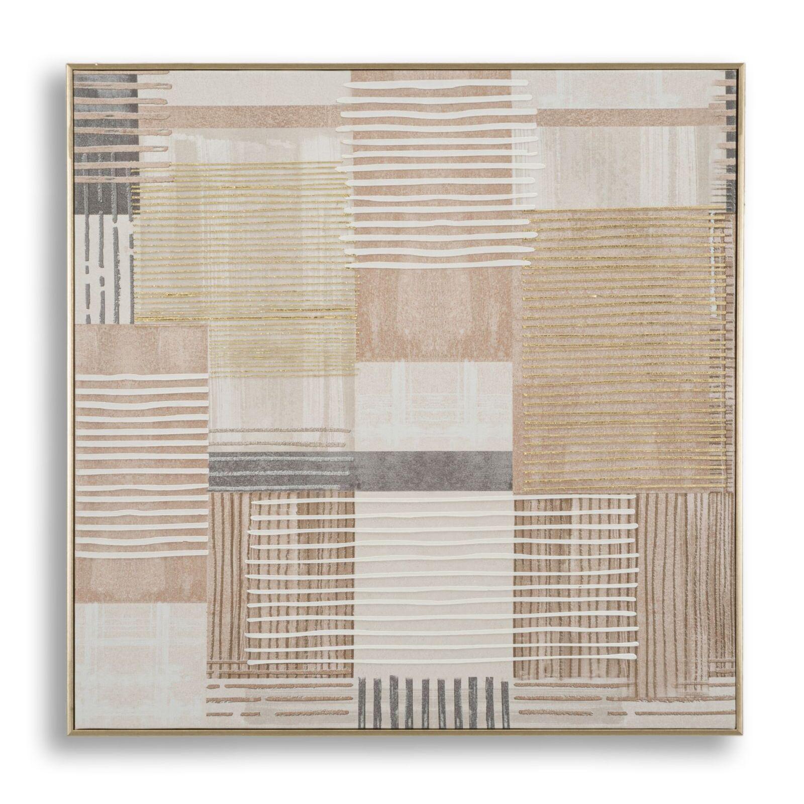 8024609381324 - Wanddeko - Druck auf Stern gemalt Lignes B