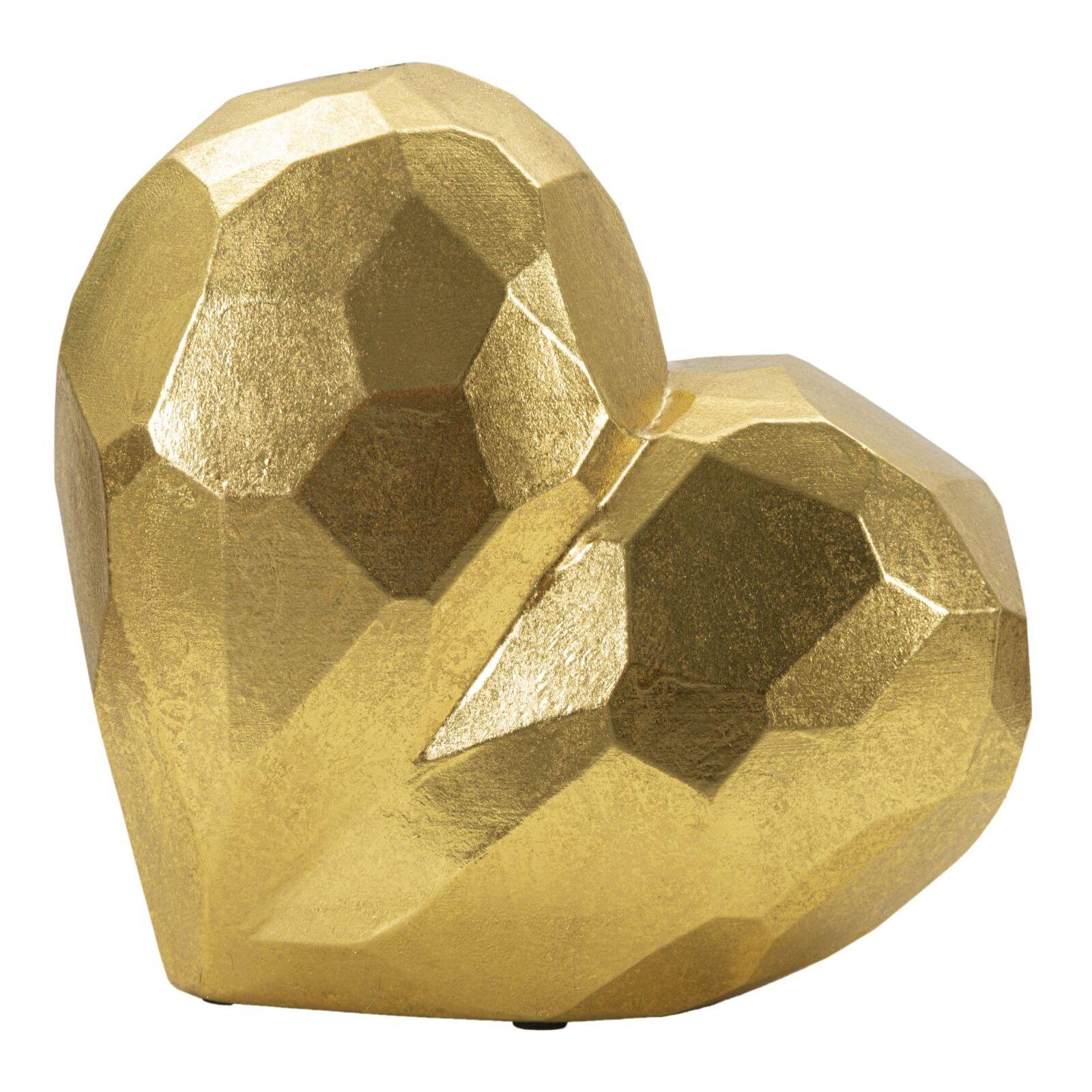 8024609370809 - Vase Heart Gold