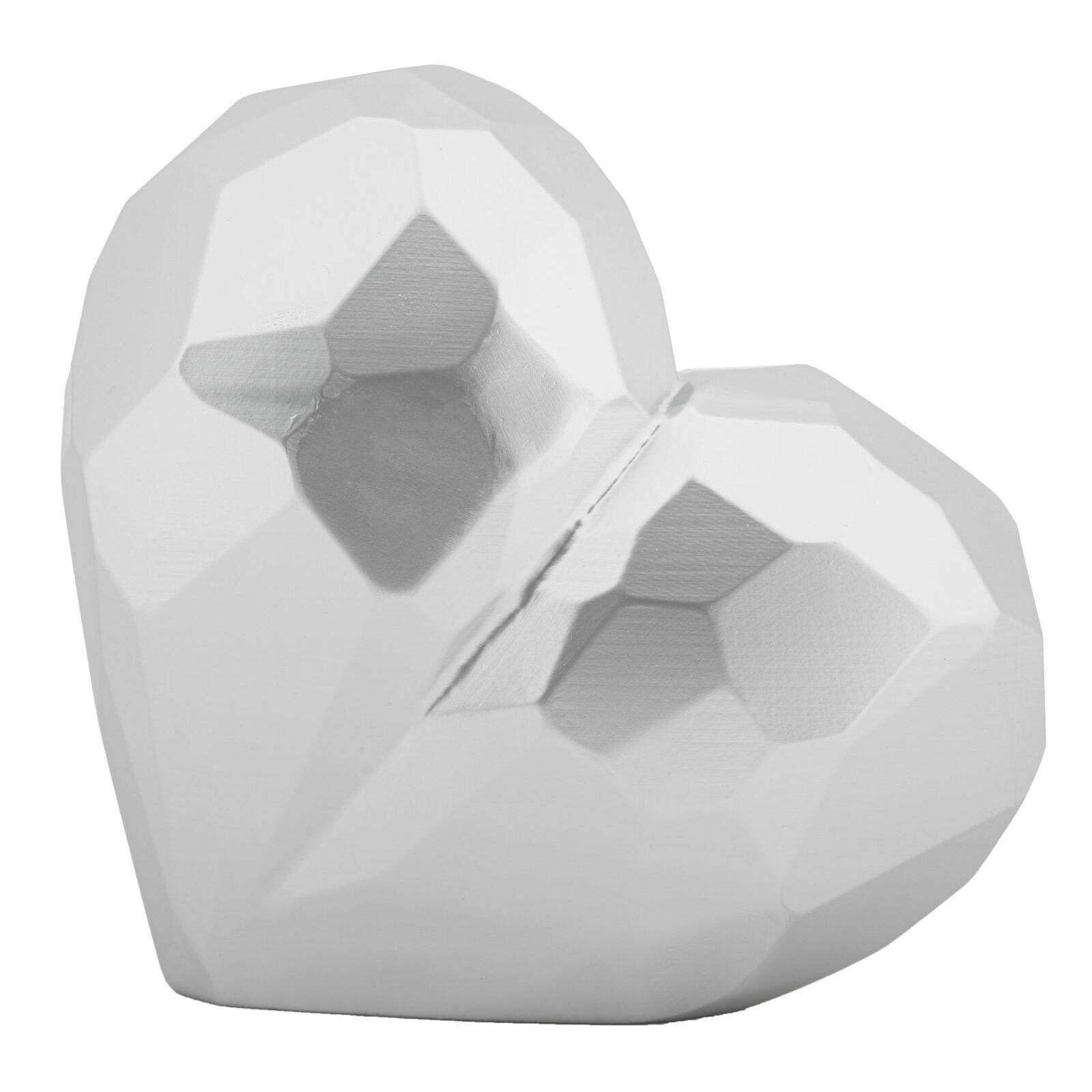 8024609378676 - Vase Heart Silver