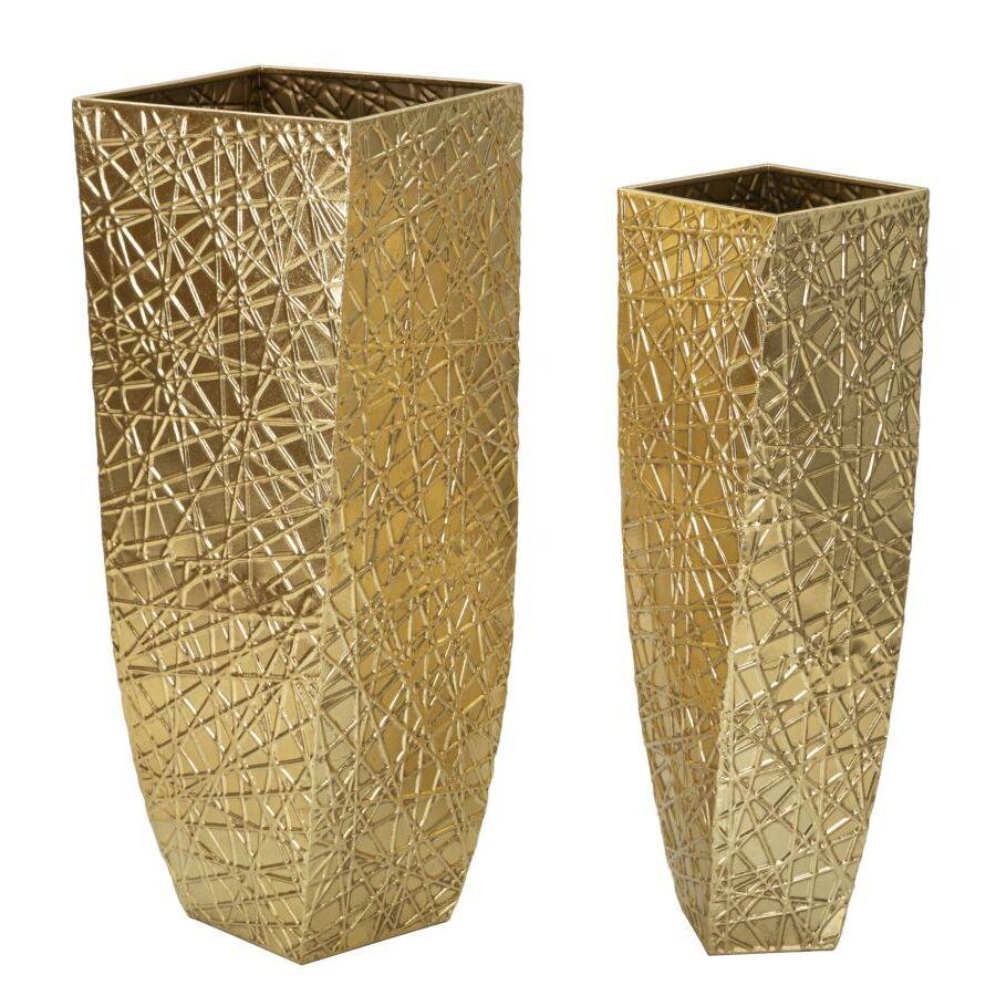 8024609373244 - Quadratischer Vase (x2)