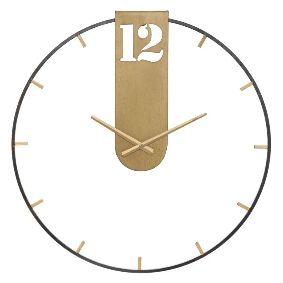 8024609347238 - Analoge Wanduhr Goldy