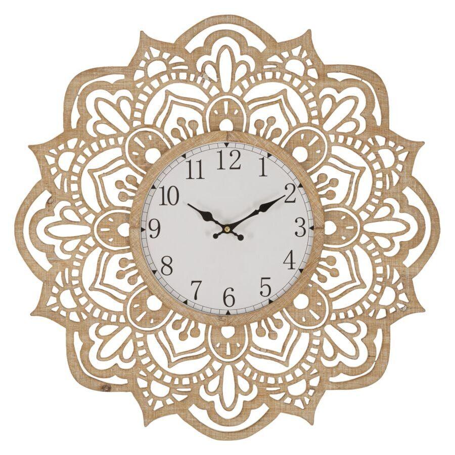 8024609359569 - Analoge Wanduhr Carving