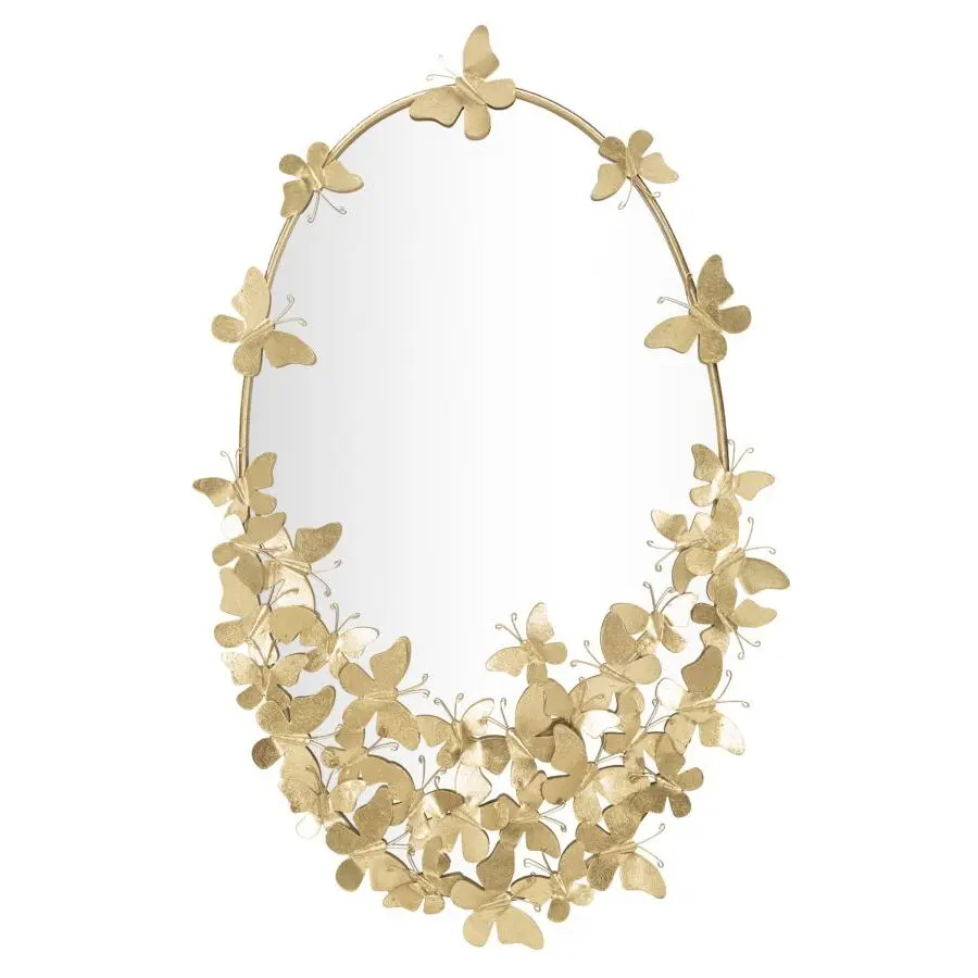 8024609346576 - Ovaler Spiegel Butterfly