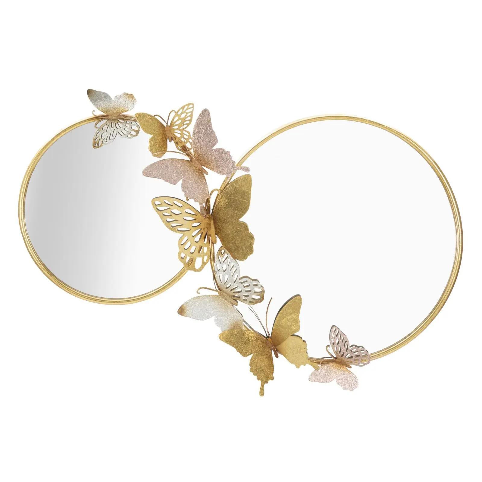 8024609355653 - Wandspiegel mit doppelten Schmetterlingen Mauro Ferretti