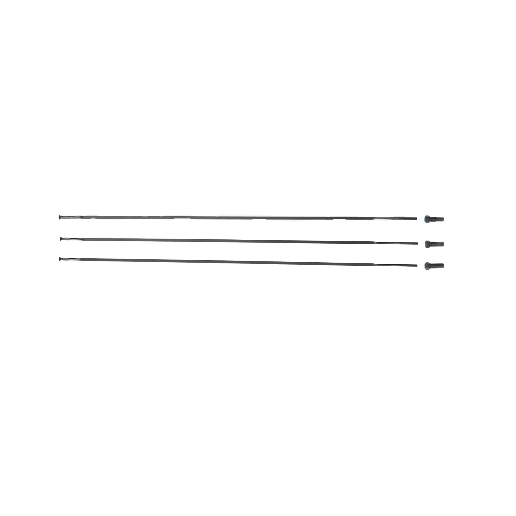 Rayon Mavic Spoke 12Aer Sat AR Inox BK