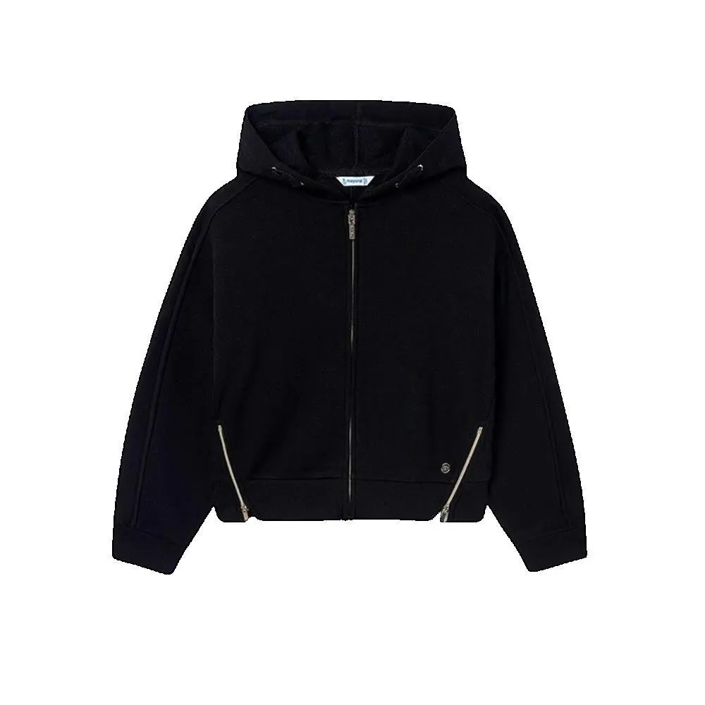 8445865513883 - Mädchen Kapuzensweatshirt mit Reißverschluss Mayoral Kids