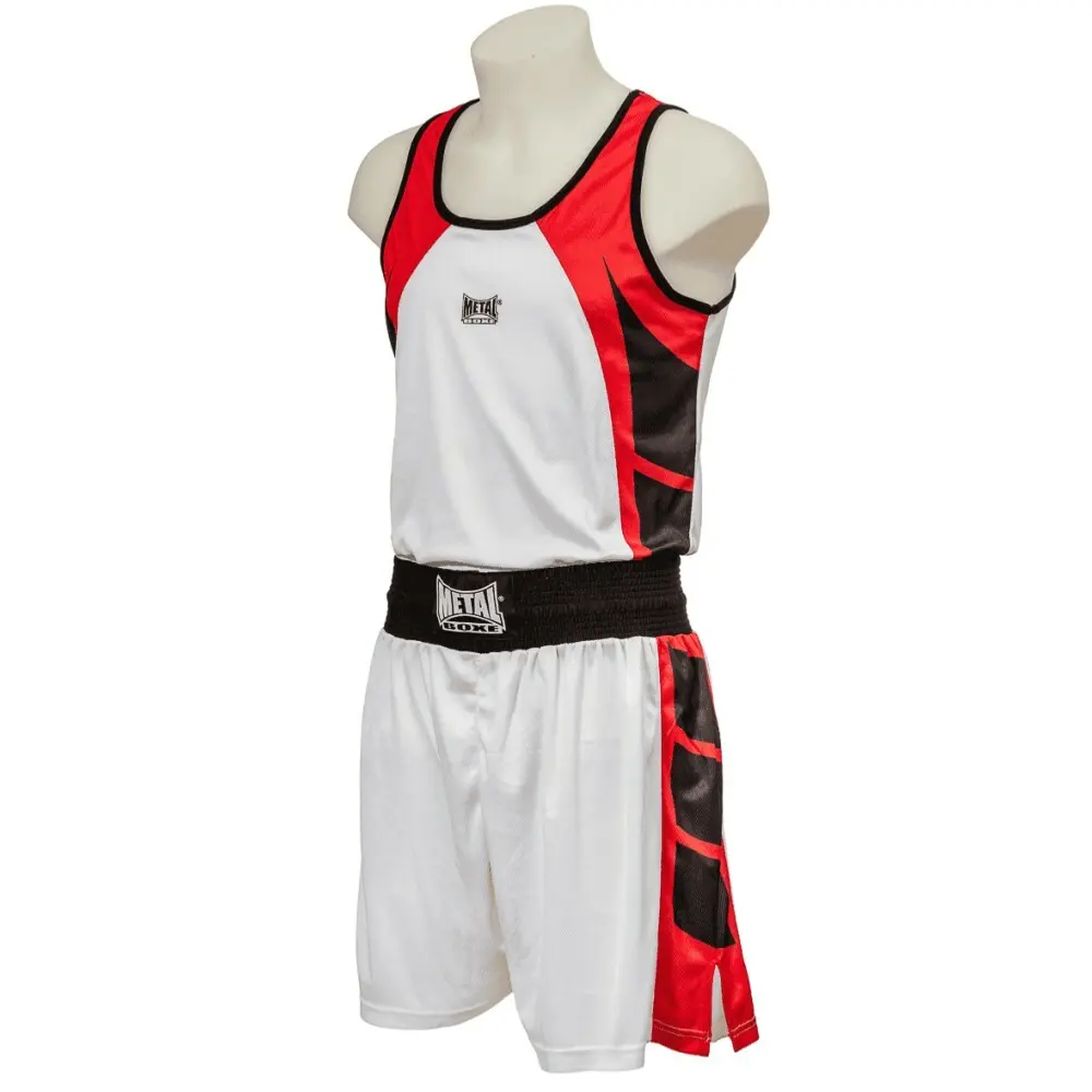 Metal Boxe Unisex Blanc Ensemble